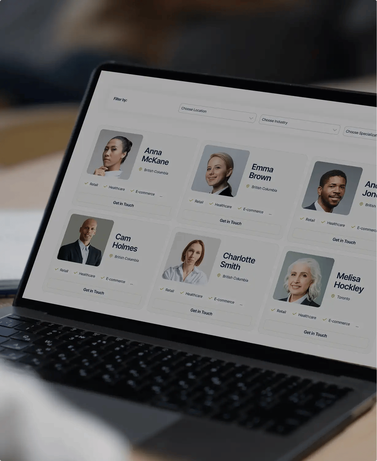 Laptop mockup