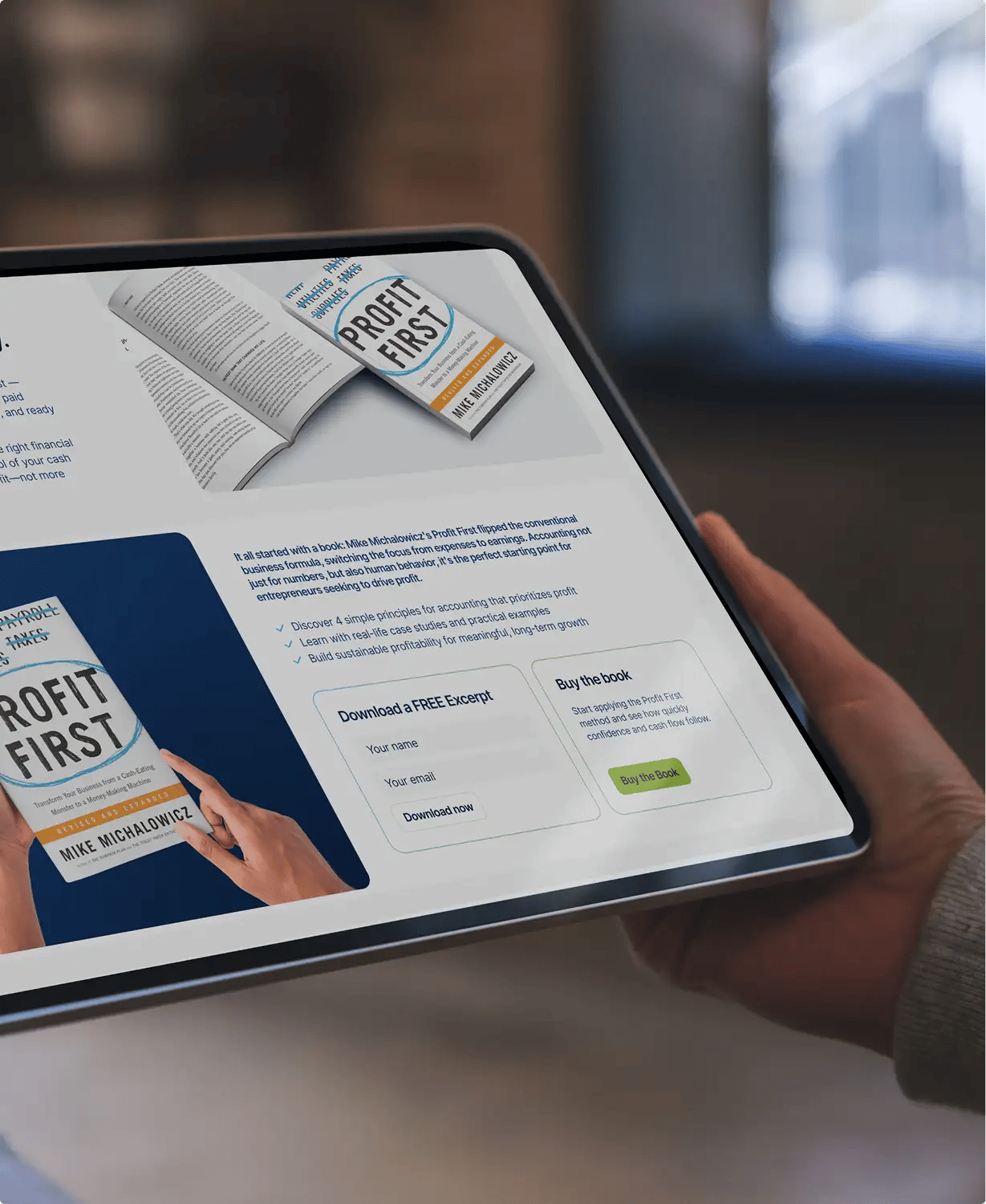 Tablet mockup
